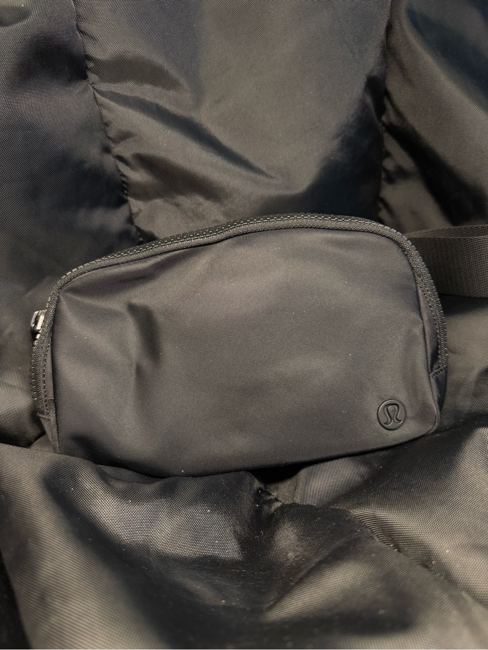lululemon athletica Black Shoulder/ Belt Bag